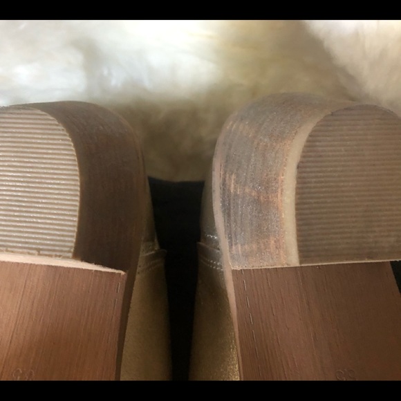 Kelsi Dagger Gold Metallic bootie sz 8.5 - Picture 9 of 9